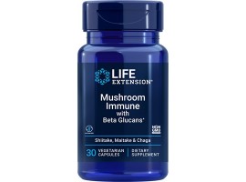 Mushroom Immune with Beta Glucans, 30 vege caps